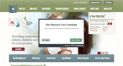 Desktop Screenshot of lincolnpedsgroup.com